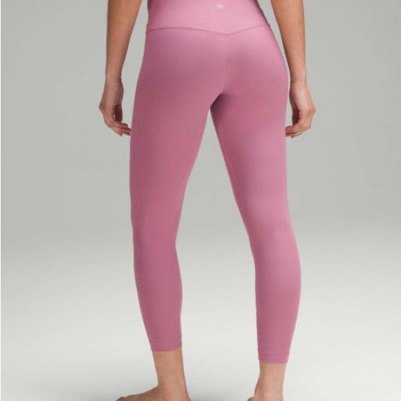 Lululemon Align Ribbed High Rise Pant 25” - Picture 2 of 9